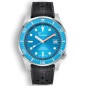 Squale Ocean COSC 1521COSOCN.HT Automatic Blue Dial 316L Stainless Steel Case 500M Men's Diver Watch - Made in Switzerland