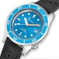 Squale Ocean COSC 1521COSOCN.HT Automatic Blue Dial 316L Stainless Steel Case 500M Men's Diver Watch - Made in Switzerland