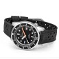 Squale Classic COSC 1521COSCL.HT Automatic Black Dial 316L Stainless Steel Case 500M Men's Diver Watch - Made in Switzerland