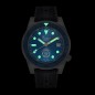 Squale Master x Palombari Comsubin MASTERGOS Blue Dial Titanium 1200M Men's Diver Watch - Limited Edition 500 pcs