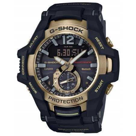 Casio G-Shock GR-B100GB-1AJF Gravitymaster Black and Gold Series Tough Solar Bluetooth Mobile Link Men's Watch