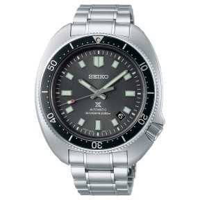 Seiko Prospex SLA051J1 1970 Re-Interpretation 26 Jewels Automatic Diver 200M Gray Dial Stainless Steel Men's Watch