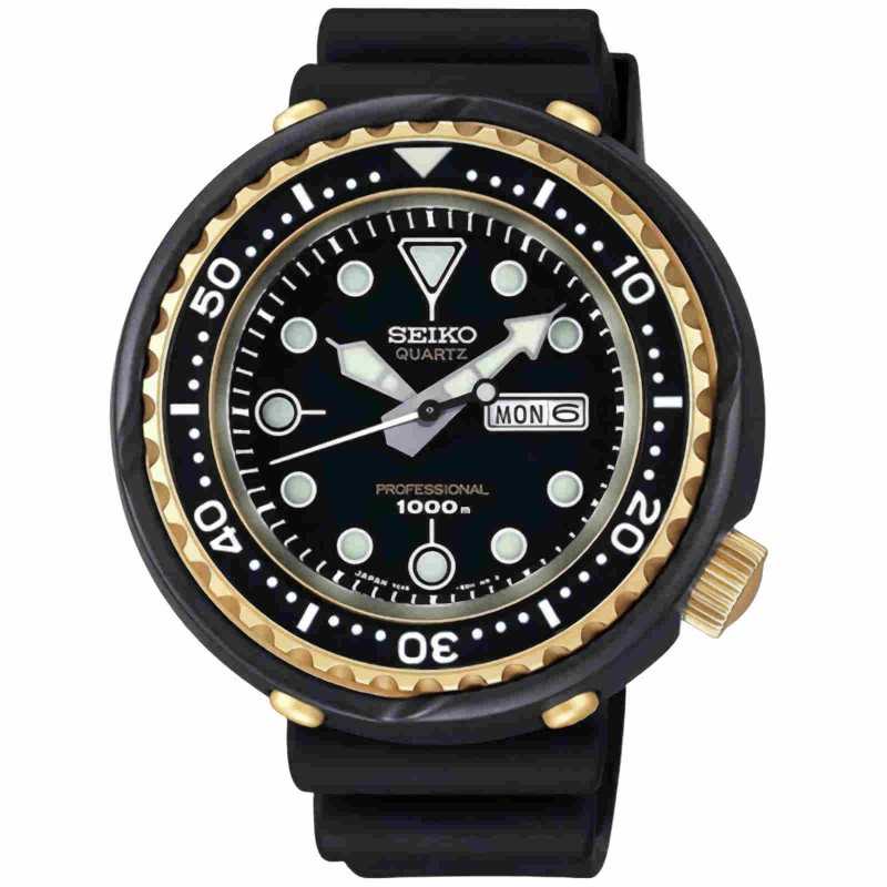 Seiko Prospex S23626J1 1978 Diver's Re-creation Black Dial Titanium Case 1000M Men's Watch Limited Edition 1978 pcs Worldwide