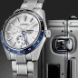 Seiko Presage SPB269J1 Zero Halliburton Sharp Edged Series Automatic GMT White Dial Stainless Steel Men's Watch - Limited 2000