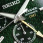 Seiko Presage Sharp Edged SPB219J1 29 Jewels Automatic GMT Green Dial Stainless Steel Men's Watch - Made in Japan