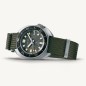 Seiko Prospex SPB237J1 1970 Dive Style Re-Interpretation 24 Jewels Automatic Gray Dial Gray Polyester Strap Men's Driver Watch