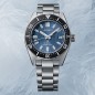 Seiko Prospex SPB297J1 Glacier Save the Ocean 1965 Reissue Automatic Dark Ice-Blue Textured Dial Stainless Steel Diver Watch