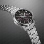 Seiko Presage SPB307J1 Sharp Edged ‘Kurotobi’ Russet Automatic Black Dial Stainless Steel Men's Watch - Made in Japan