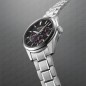 Seiko Presage SPB307J1 Sharp Edged ‘Kurotobi’ Russet Automatic Black Dial Stainless Steel Men's Watch - Made in Japan