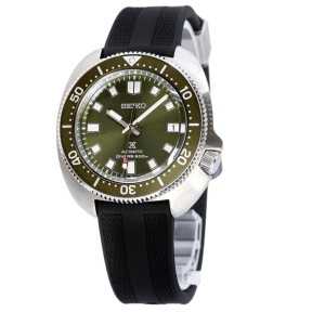 Seiko Prospex SPB153J1 Turtle "Captain Willard" 24 Jewels Automatic Diver Scuba Green Dial Men's Watch - Made in Japan