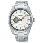 Seiko Presage Sharp Edged SPB309J1 Open Heart Shironeri White Dial Automatic Men's Watch - Made in Japan