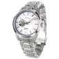 Seiko Presage Sharp Edged SPB309J1 Open Heart Shironeri White Dial Automatic Men's Watch - Made in Japan