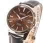 Seiko Presage Sharp Edged Series SPB170J1 Automatic Brown Dial Rose Gold Tone Case Men's Watch - Made in Japan