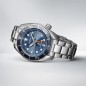Seiko Prospex SFK001J1 Sea SUMO Solar GMT Blue Dial Date Display Stainless Steel Men's Diver Watch - Made in Japan