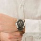 Seiko Premier SNP165P1 Kinetic Perpetual Calendar Black Dial Stainless Steel Men's Watch