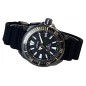 Seiko Prospex SRPB55J1 Automatic Black Dial Date Display Stainless Steel Case Silicone Strap Scuba Men's Diver's Watch