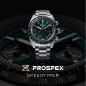 Seiko Prospex Speedtimer SSC933P1 Solar Chronograph Tachymeter Dark Green Dial Stainless Steel Men's Watch