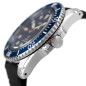 Seiko Prospex SNE593P1 Solar Blue Dial Stainless Steel Case Black Silicone Strap Men's Diver Watch