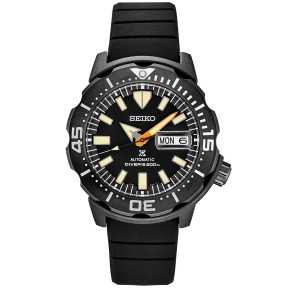 Seiko Prospex SRPH13K1 Black Series Monster 24 Jewels Automatic 200M Black Dial Men's Watch Limited 7000 pcs