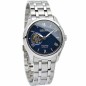 Seiko Presage SSA411J1 Open Heart Skeleton 4R38 24 Jewels Automatic Blue Dial Men's Watch - Made in Japan