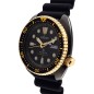 Seiko Prospex SRPD46J1 Turtle Black Gold Series 24 Jewels Automatic Diver Scuba Men's Watch - Made in Japan