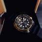 Seiko Prospex SRPD46J1 Turtle Black Gold Series 24 Jewels Automatic Diver Scuba Men's Watch - Made in Japan