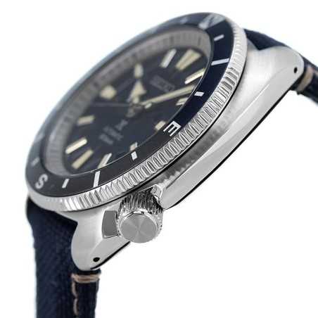 Seiko Prospex Tortoise Land SRPG15K1 23 Jewels Automatic Blue Dial Blue Textile Strap 200M Men's Diver Watch