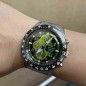 Seiko Criteria SNDH37P1 Green Dial Chronograph Stainless Steel Case and Strap Men's Quartz Watch