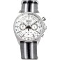 Seiko SSB401P1 Neo Sport Chronograph White Dial Date Display Stainless Steel Case Nylon Strap Men's Quartz Watch