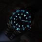 San Martin SN015-G-GMT V2 25 Jewels Automatic GMT 316L Stainless Steel 40.5mm 20 ATM Men's Diver Watch