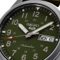 Seiko 5 Sports SRPG33K1 Field Collection 24 Jewels Automatic Green Dial Stainless Steel Case Nylon Strap Men's Watch