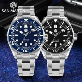 San Martin SN036-G Miyota 8315 21 Jewels Automatic 316L Stainless Steel 41.5mm 20 ATM Men's Diver Watch