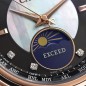 Citizen Exceed EE1014-70F Photovoltaic Eco-Drive Black / Blue Dial Titanium Women's Watch - 45th Anniversary Limited 300 pcs