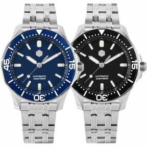 San Martin SN088-G BB58 22 Jewels Automatic 316L Stainless Steel 41.5mm 20ATM Men's Diver Watch