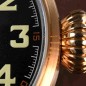 San Martin SN095-Q-DA 22 Jewels Automatic Gradient Brown Dial 45mm 10 ATM CuSn8 Bronze Men's Pilot Watch