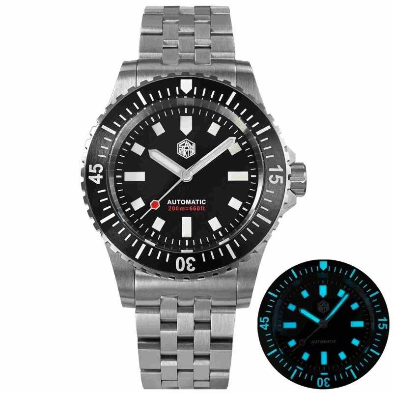 San Martin SN012-G Miyota 21 Jewels Automatic 316L Stainless Steel 40mm 20 ATM Men's Diver Watch