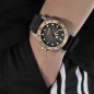 San Martin SN0125T Automatic Black Dial Titanium Case Cusn8 Bronze Bezel Rubber Strap 42mm 20ATM Men's Diver Watch