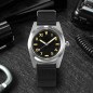 San Martin SN031-G 24 Jewels Automatic 316L Stainless Steel Case Nylon Strap 38mm 20ATM Men's Military Pilot Watch