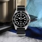 San Martin SN0123-G Automatic Black Dial 316L Stainless Steel Case Nylon Strap 40mm 20ATM Men's Diver Watch