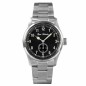 San Martin SN034-G3 RONDA 6004 Quartz Black Dial 316L Stainless Steel Case 37mm 20ATM Men's Pilot Watch