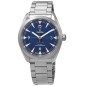 Omega Seamaster Railmaster Co-Axial Master Chronometer 40MM Blue Dial Stainless Steel Men's Watch 220.10.40.20.03.001