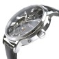 Orient Star Mechanical Moon Phase Open Heart RK-AY0104N Automatic Gray Dial Crocodile Leather Strap Men's Watch