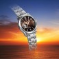 Orient Star Contemporary Semi Skeleton RK-AT0010A Automatic Brown Dial Stainless Steel Men's Watch