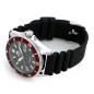 Orient Sports RN-AA0008B Automatic Mechanical Black Dial Stainless Steel Case Silicon Strap Men's Diver Watch