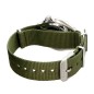 Seiko 5 Sports SRPE65K1 24 Jewels Automatic 40mm Green Dial Day and Date Display Nylon Strap Men's Watch