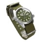 Seiko 5 Sports SRPE65K1 24 Jewels Automatic 40mm Green Dial Day and Date Display Nylon Strap Men's Watch