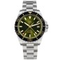 San Martin SN0136-G 24 Jewels Automatic Enamel Dial Date Display 316L Stainless Steel 39mm 20ATM Men's Diver Watch