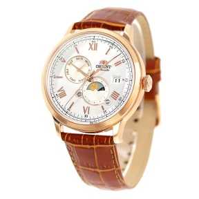 Orient Classic RN-AK0801S SUN & MOON Automatic White Dial Day/Date Display Men's Dress Watch - Limited 500 pcs