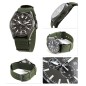 Orient Sports RN-AK0403N Automatic Gray Dial Day & Date Display Stainless Steel Case Nylon Strap Men's Watch