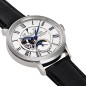 Orient Star Mechanical Moon Phase Open Heart RK-AY0101S Automatic White Dial Stainless Steel Case Crocodile Leather Watch